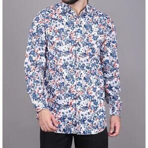 Jack & Jones Premium Men's Slim Shirt -‎ Paprika Color, Size S